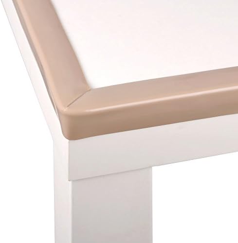 6.56ft Baby Safety Bumper Strip, Cunina Table Corner Protector Guard Edge Corner Cushion Strip (Pack of 1, Brown)