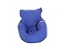 Kiddies Bean Bag Seat Arm Chair With Beans Royal Blue