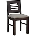 CRAFT D ARTS Solid sheesham Wood Chair with Cushions | Chairs for Office | Chairs for Home | Office Chairs Gaming Chairs for pc | Study Chairs for Students| Dining Chair | Walnut