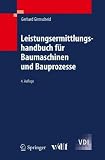 Image de Leistungsermittlung für Baumaschinen und Bauprozesse, m. CD-ROM
