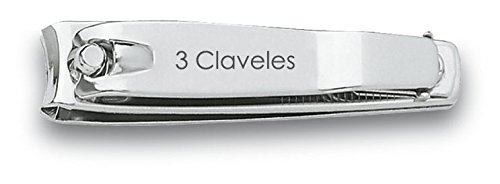 3 Claveles 12416 - Nail-cutter and file, 6 cm