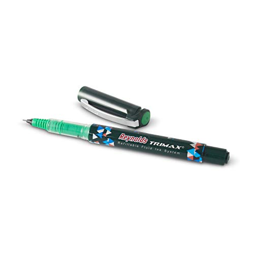 Trimax Gel Pen Trimax Green Refill Trimax Refill Ink Reynolds