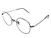 Produktbild XYAS Oval Unsix Metall Lesebrille klare linse Wechselgläser klassische Brille(328,Schwarz-Gelb)