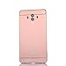 Produktbild Huawei Mate 10 Pro Spiegel Rüstung Bumper,G-Hawk® Hülle PC Zurück + Weich Metall Rand Dual-Werkstoff Telefon Protictive Case hülle/tasche/Schutzhülle