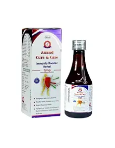 Anand Cure & Care Natural Immunity Booster Herbal Syrup For Adults and Children (200 ml)