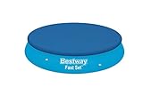 Bestway - Bâche 4 saisons pour piscine hors sol ronde Fast Set, diamètre 366 cm