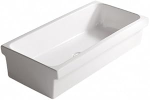 GALASSIA ITALY Galassia - Lavabo a canale Ninive cm 120 smaltato su 4 lati Galassia