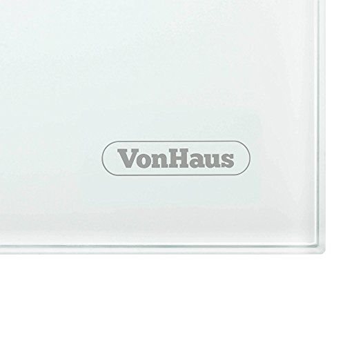 VonHaus Magnetisches Memoboard 350mm x 350mm aus Glass, Pinnwand, Notiztafel mit GRATIS Zubehör – Stift, zwei Stilvolle Magnete und ein Magnetischer Radierer (Weiß) - 4