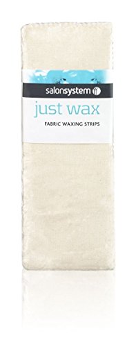Salon System Just Wax Fabric Waxing Strips - Pack of 100 Strips