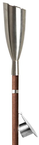 Preisvergleich Produktbild Zone Denmark, 8281691, Gartenfackel Pisa, Stahl matt, H: 137 cm