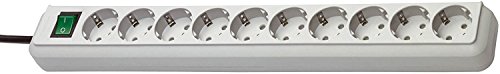Brennenstuhl Eco-Line Steckdosenleiste mit Schalter 10-fach 3m - 2