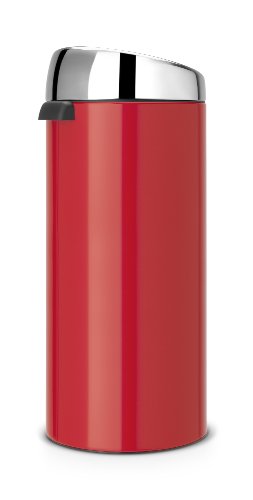 Touch Bin 30 L mit Kunststoffeinsatz / Passion Red - 2