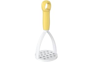 VUIUYOIES Schiacciapatate pressate Schiacciapatate Verdure Frullatore per strumenti per la produzione di succhi di verdura Gadget, Giallo