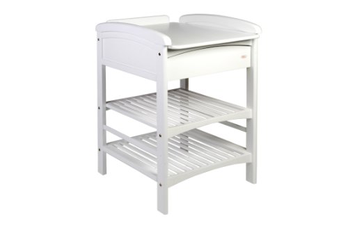 Troll Nicole Changing Table with Drawer (White)