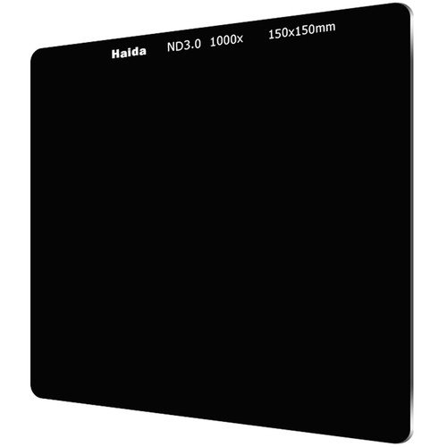 Nuevo: Filtro de densidad neutra de alta calidad de HAIDA de Vidrio óptico de alta calidad - ND 3.0 (1000x) para la inserción de tamaño 150 mm x 150 mm