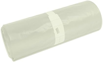 AUTONIK 116030 Dustbin liners bin bags 60l,white 20 pcs per roll, 10 my thickness