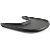 Stokke Tripp Trapp&reg; Tray - High Chair Accessory - Black | Practical for meals. Attaches to the Baby Set&sup2; Tripp Trapp&reg; in seco