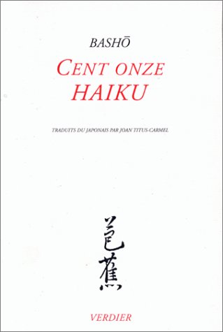 couverture de : Cent onze Ha&iuml;ku