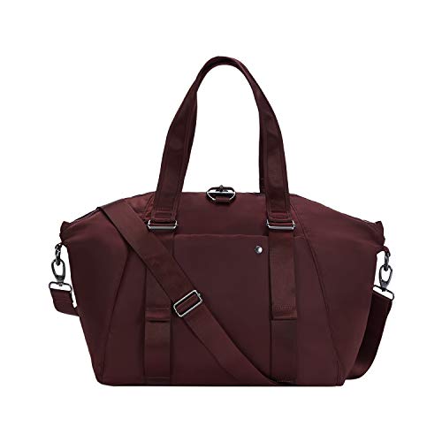 PacSafe Citysafe CX Anti-Theft Tote Bolso de Gimnasio, 55 cm, 20 Liters, (Merlot 319)
