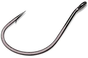 FISHIN ADDICT Drop Shot fishing hooks pack of 10 - Strong carbon steel wire angled eye AT PRODUCT