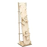 JXJ 3D Rompecabezas de Madera-Bricolaje montado Juguete de Madera Gravedad descompresión Novedad decoración Madera Juguetes educativos-decoración del hogar (login Angel)
