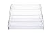AIMEILI 4 Trays Acrylic Cosmetic & Nail Polish Display Stand Holder