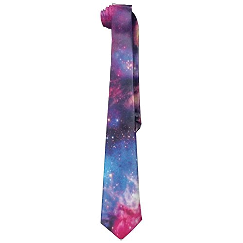 Preisvergleich Produktbild fengxutongxue Galaxy Print Design Mens Necktie Fashion Silk Tie