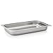 Produktbild Zelsius Edelstahl GN Behälter Gastronorm 65 mm tief für Chafing Dish, Bain Marie, Speisenwärmer in verschiedenen Größen zur Auswahl (GN 1/1-65 mm)