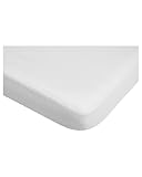Playshoes 770300 Molton Spannbettlaken Kinderbett, wasserdicht und atmungsaktiv, Oeko-Tex Standard 100, 60 x 120 cm