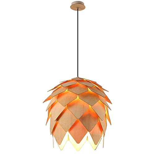 Chandeliers, Ceiling Lamp Shade Ring Light Pines Restaurant Single Head Supermarket Store ing Nuts E14 (Color : 30Cm) Chandeliers