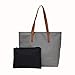 Produktbild Frauen Handtasche Schultertasche Mode Einfache Tasche - Vielseitige Literatur College Wind Eine Schulter Big Bag - Casual Bag Einkaufstasche Weiblichen Beutel Kindertasche Umhängetasche für Outdoor Tr