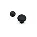 Produktbild BENHAI europäisches Haus Loch Griff Griff Schublade Kleiderschrank Türgriff schwarzer Griff schwarzer Schrank (s, black)
