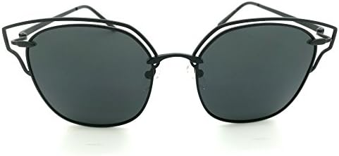 ASPEZO Premium Fashion Sunglasses Polarised Mirror UV400 for Trendy Look, Driving, Sport for Women (Seul Black)