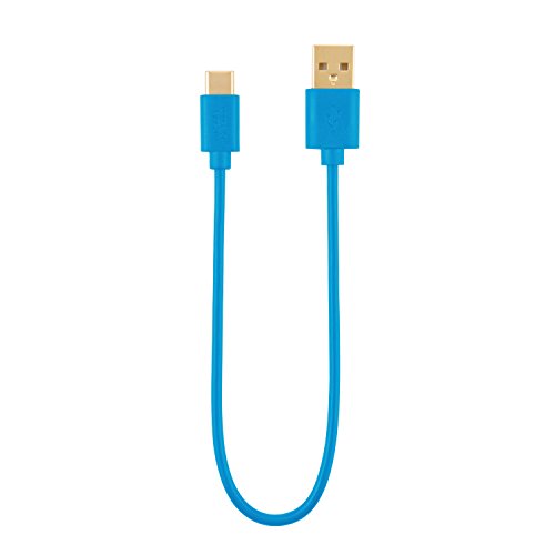 Typ C Kabel, cablecreation 0,25 m kurz usb-c auf Standard USB 2.0 ein Kabel, für MacBook, Nexus 5 x/6P und mehr, Blau [56 K Ohm Widerstand] - 3