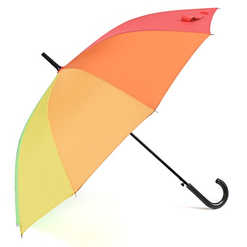 Rainbrace-Unisex-Rain-Umbrella-Long-handle-Rainbow-Fashion-Strongly-Windproof-Oversized-Outdoor-Umbrella-with-10-Ribs