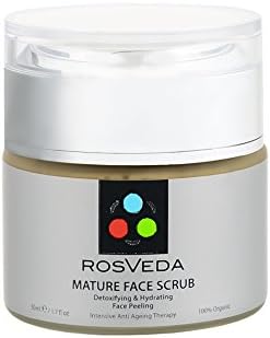 Rosveda Mature Skin Scrub - 100% Natural based on Ayurveda medicin and science
