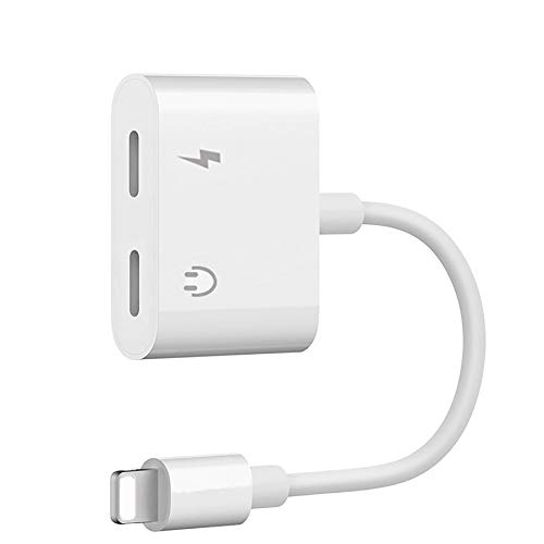 Lightning Kopfhörer Adapter für iPhone 7/iPhone 8/ iPhoneX. Lade + Audio + Musik Control,Kompatibel ios10/iOS 12 oder Later,Adapter für iPhone 8/7/XS Kopfhöreranschluss Lightning Kopfhörer Adapter für iPhone 7/iPhone 8/ iPhoneX. Lade + Audio + Musik Control,Kompatibel ios10/iOS 12 oder Later,Adapter für iPhone 8/7/XS Kopfhöreranschluss