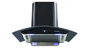Faber 90 cm 1200 m3/h Filterless Autoclean Chimney (Hood Orient TC BK 90, Black)