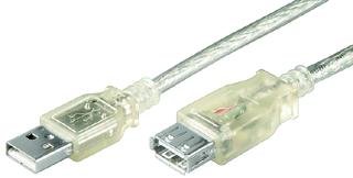 Preisvergleich Produktbild USB-Verlängerung Typ A 3m, High Speed 2.0
