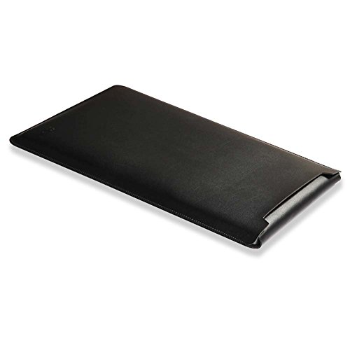 GENORTH   15 6 H  llen Tasche Case Schutz f  r HP  Acer  Asus  Dell  Lenovo 15 6 zoll Wasserdichte Leder  15 6 Zoll  Schwarz 