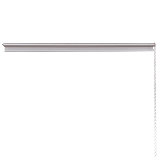 Costway Verdunkelungsrollo Fensterrollo Klemmrollo Thermorollo Seitenzugrollo Klemmfix-Rollo ohne Bohren 110x150cm Farbwahl lichtundurchlässig (Weiß) - 3