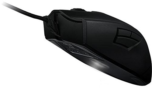 ASUS Strix Claw  Dark Edition  - Rat  n gaming ergon  mico para diestros  interruptores Omron  sensor   ptico de 5000 DPI   color negro