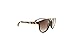 Produktbild LIVEALIFE Holzbrille Sonnenbrille Bügel Holz Candywood Federscharniere Greysy Greg UV400 rund dunkel schwarz 2017 orange rot braun Kunststoff