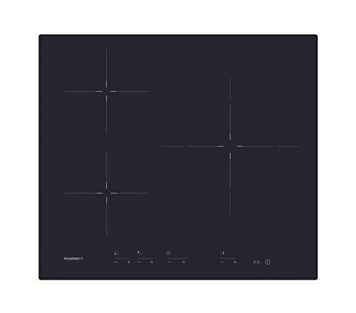Rosieres RID633DC plaque Noir Intégré Plaque avec zone à induction - Plaques (Noir, Intégré, Plaque avec zone à induction, Verre-céramique, 1500 W, Rond)