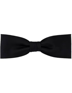 vorgebundete schmale TigerTie Fliege Uni einfarbig + Box