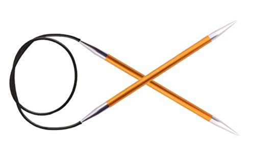 KnitPro 47123 Rundstricknadel Zing 80 cm, 2,50 mm, granat
