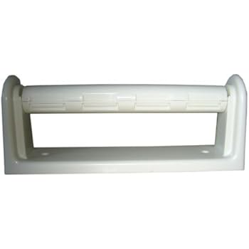 New Wall Mounted Kitchen Towel Roll Holder Cream Off White