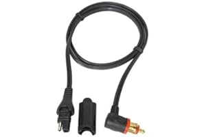 TECMATE OptiMate O29 SAE To 90° DIN Plug Lead 1 Meter