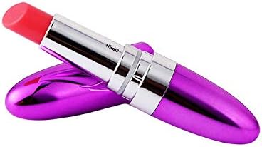 WUBIN Adult Toys Women Viberate alluringy Lipstick Vibrador Mini Bullet Vibration G Spot Jump Egg Wand Magr N-ǐpple rol Erotic Happy Toy for Women,Yellow, Love (Color : Purple)
