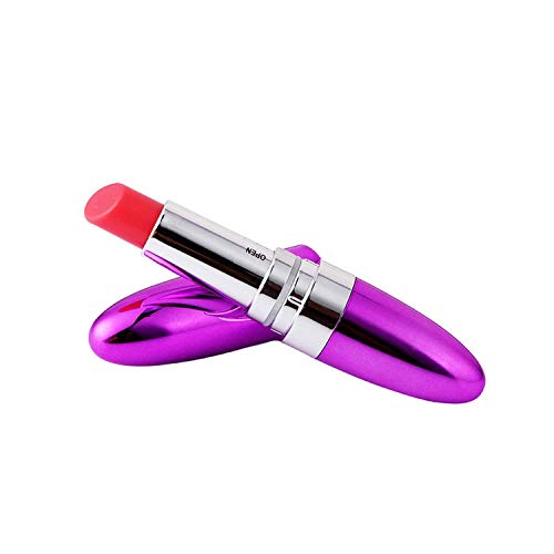WUBIN Adult Toys Women Viberate alluringy Lipstick Vibrador Mini Bullet Vibration G Spot Jump Egg Wand Magr N-ǐpple rol Erotic Happy Toy for Women,Yellow, Love (Color : Purple)